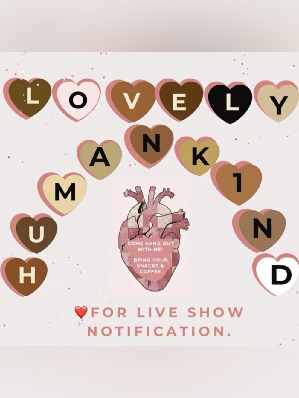 🌸🩷L🫀VELY HUMANK1ND🩷🌸 is LIVE! Hangout with Athena! 🫶🏽